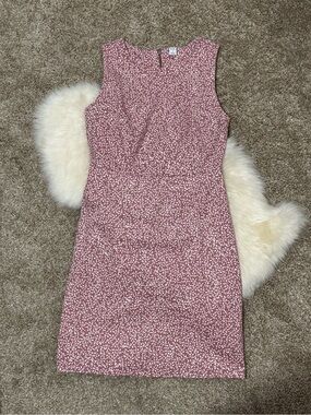 Old Navy Rose-Mauve Sleeveless Floral Sheath Dress Size S